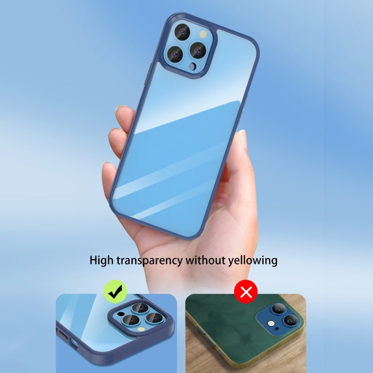 Custodia antiurto con retro trasparente per iPhone 14