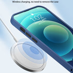 Custodia antiurto con retro trasparente per iPhone 14