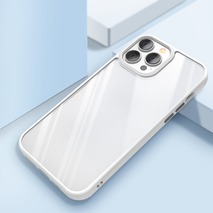 Custodia antiurto con retro trasparente per iPhone 14