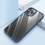 Custodia antiurto con retro trasparente per iPhone 14