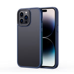 Custodia antiurto con retro smerigliato per iPhone 14 Pro Max