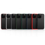 Custodia antiurto con retro smerigliato per iPhone 14 Pro Max