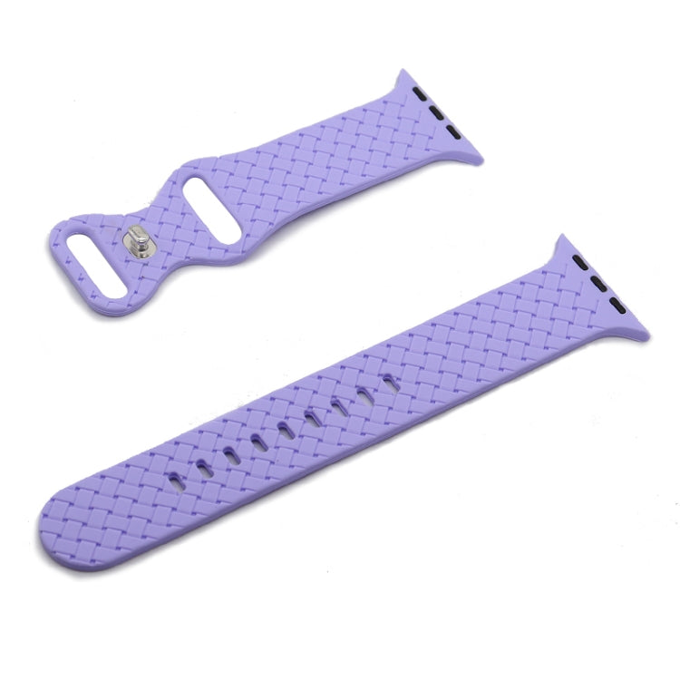 Cinturino per orologio Weave Texture per Apple Watch Series, 7 45mm / 6&SE&5&4 44mm / 3&2&1 42mm