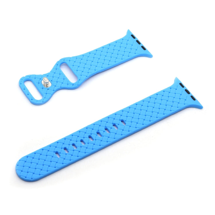 Cinturino per orologio Weave Texture per Apple Watch Series, 7 41mm / 6&SE&5&4 40mm / 3&2&1 38mm