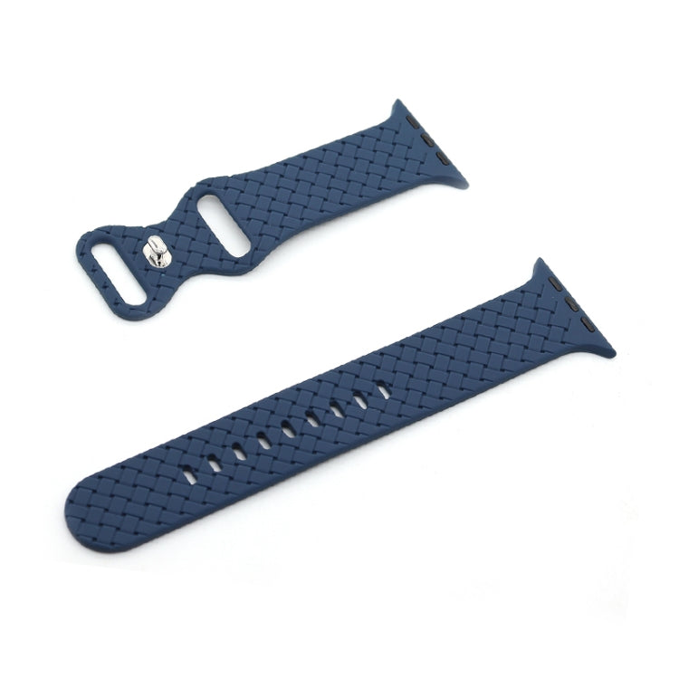 Cinturino per orologio Weave Texture per Apple Watch Series, 7 41mm / 6&SE&5&4 40mm / 3&2&1 38mm