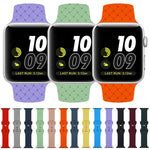 Cinturino per orologio Weave Texture per Apple Watch Series, 7 41mm / 6&SE&5&4 40mm / 3&2&1 38mm