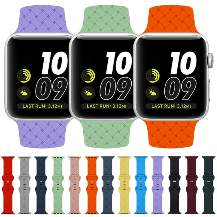 Cinturino per orologio Weave Texture per Apple Watch Series, 7 41mm / 6&SE&5&4 40mm / 3&2&1 38mm