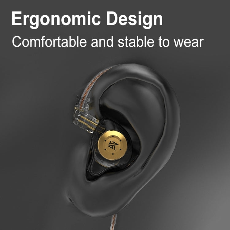 KZ-EDX PRO Dynamic HiFi In-Ear Sports Music Cuffie, With Microphone, Without Microphone