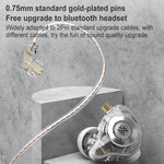 KZ-EDX PRO Dynamic HiFi In-Ear Sports Music Cuffie, With Microphone, Without Microphone