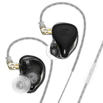 KZ-ZEX PRO Cuffie intrauricolari ibride in ferro con bobina elettrostatica, With Microphone, Without Microphone
