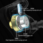 KZ-ZEX PRO Cuffie intrauricolari ibride in ferro con bobina elettrostatica, With Microphone, Without Microphone