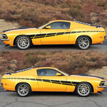 2 PCS/Set D-961 Adesivo decorativo modificato per auto con motivo a bandiera a scacchi, D-961