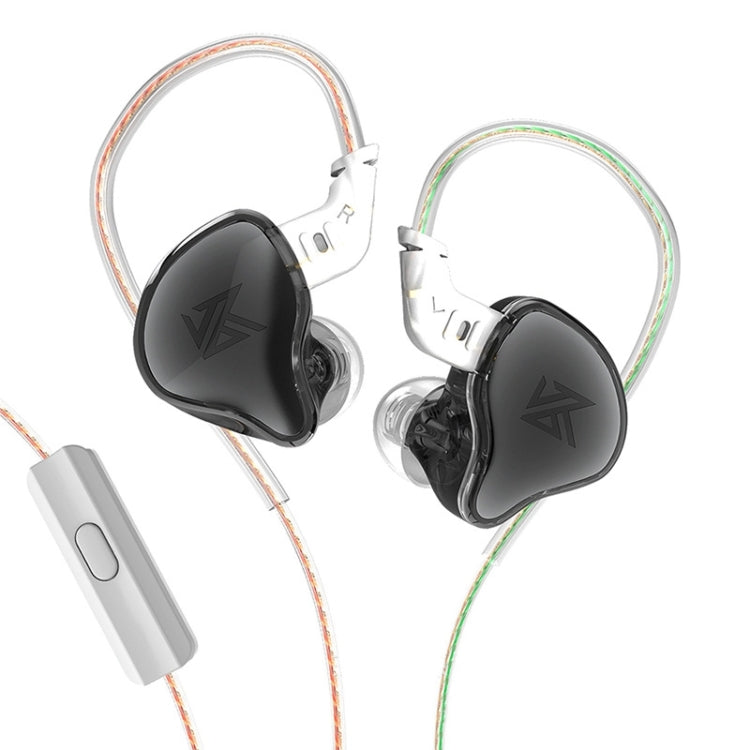 KZ-EDC Subwoofer ad alto valore Cuffie HIFI In-Ear cablate, With Microphone, Without Microphone