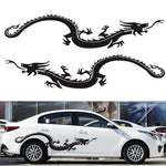 2 PCS/Set D-965 Adesivo decorativo modificato per auto modello drago, D-965