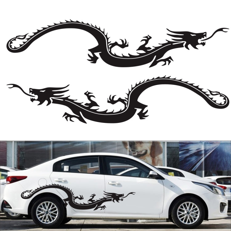 2 PCS/Set D-965 Adesivo decorativo modificato per auto modello drago, D-965