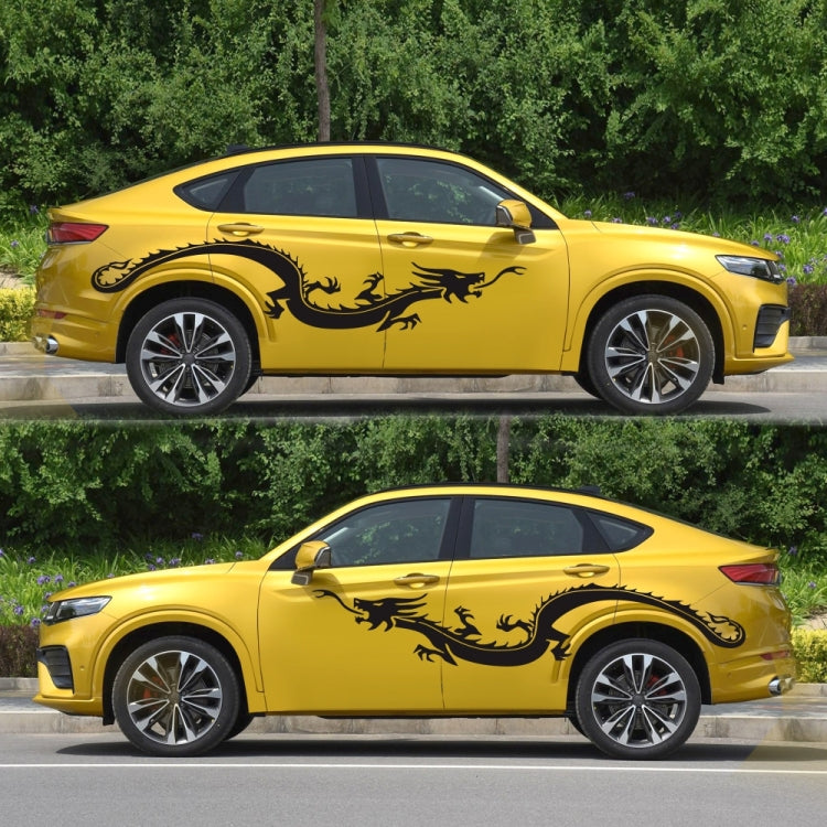 2 PCS/Set D-965 Adesivo decorativo modificato per auto modello drago, D-965