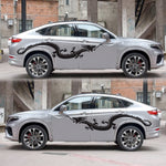 2 PCS/Set D-965 Adesivo decorativo modificato per auto modello drago, D-965