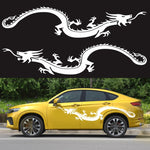 2 PCS/Set D-965 Adesivo decorativo modificato per auto modello drago, D-965