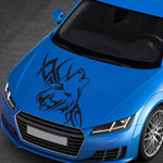 D-967 Adesivo decorativo modificato per auto modello tribù lupo, D-967