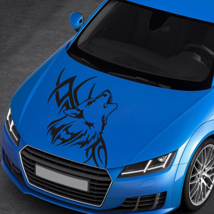 D-967 Adesivo decorativo modificato per auto modello tribù lupo, D-967