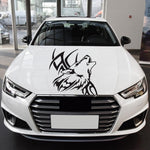 D-967 Adesivo decorativo modificato per auto modello tribù lupo, D-967