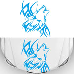 D-967 Adesivo decorativo modificato per auto modello tribù lupo, D-967