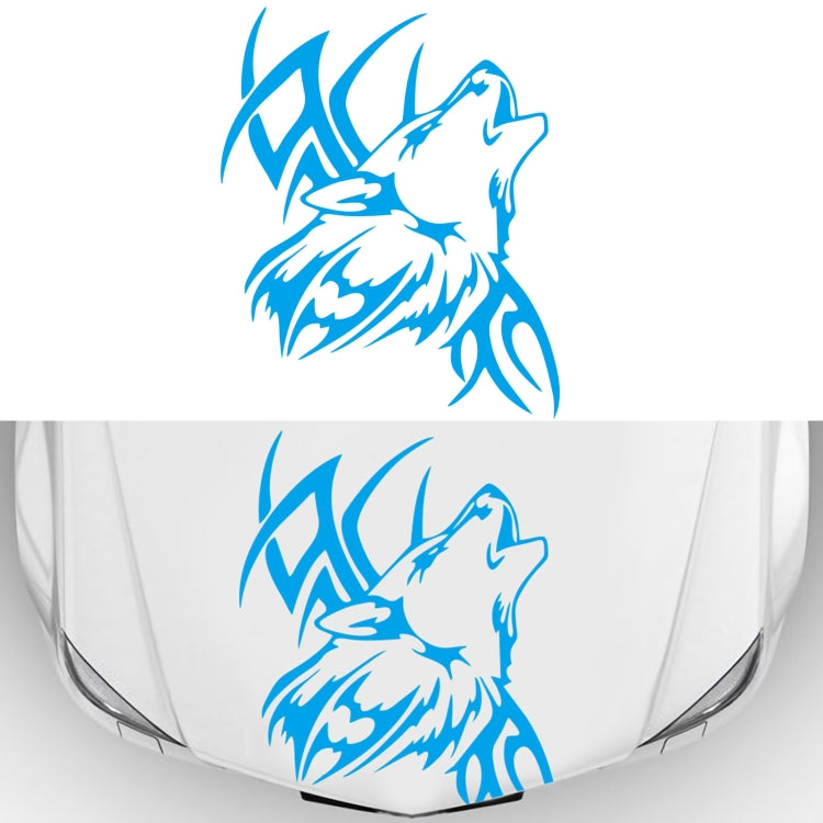 D-967 Adesivo decorativo modificato per auto modello tribù lupo, D-967