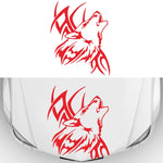 D-967 Adesivo decorativo modificato per auto modello tribù lupo, D-967