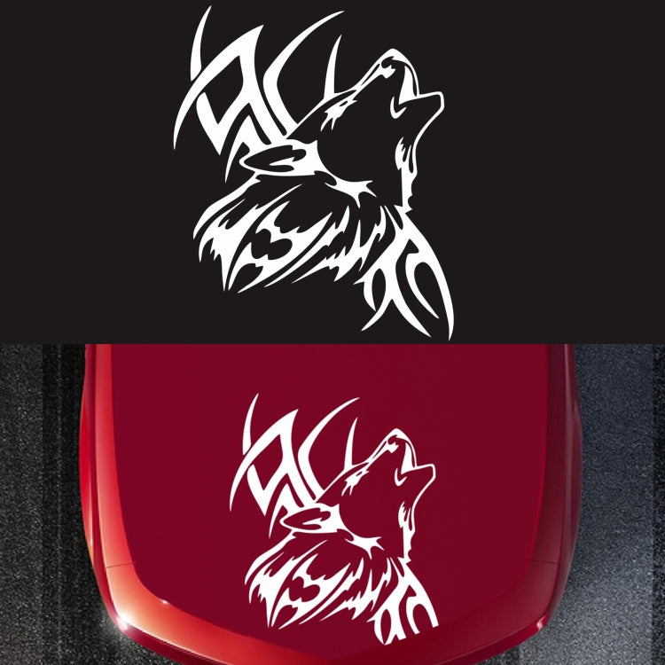 D-967 Adesivo decorativo modificato per auto modello tribù lupo, D-967