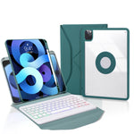 Custodia tablet in pelle con tastiera Bluetooth per iPad 11