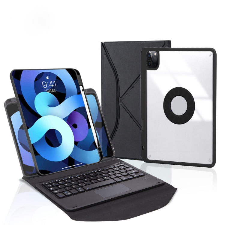 Custodia tablet in pelle con tastiera Bluetooth per iPad