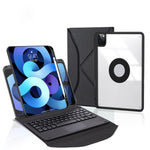 Custodia tablet in pelle con tastiera Bluetooth per iPad