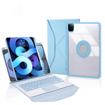 Custodia tablet in pelle con tastiera Bluetooth per iPad