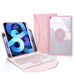 Custodia tablet in pelle con tastiera Bluetooth per iPad