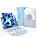 Custodia tablet in pelle con tastiera Bluetooth per iPad