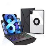 Custodia con tastiera Bluetooth e touchpad per iPad 10.2, Air 11