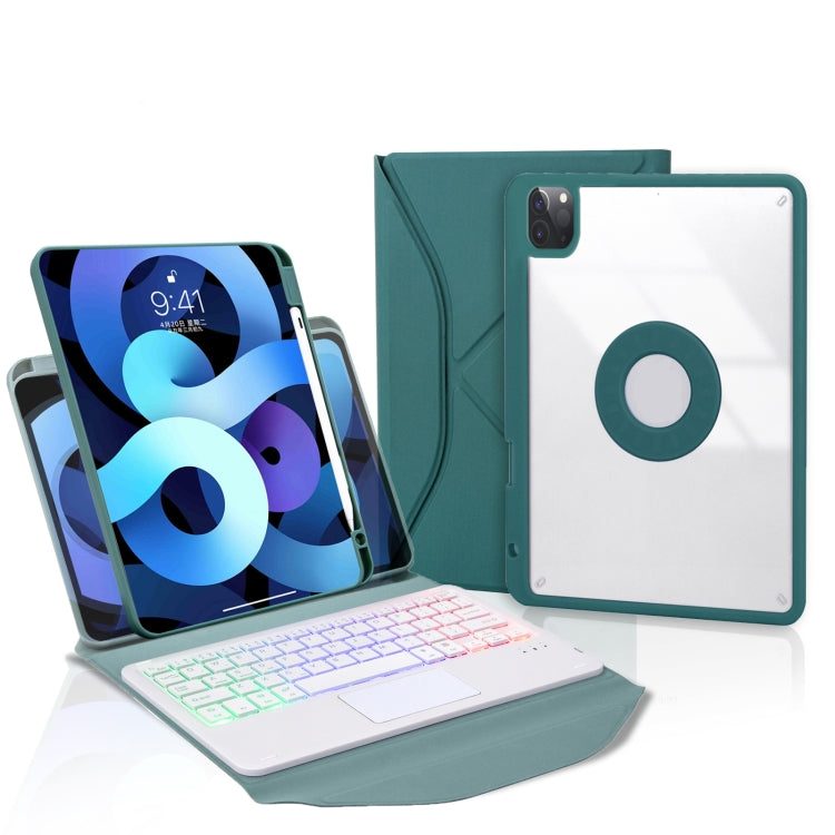 Custodia con tastiera Bluetooth e touchpad per iPad 10.2, Air 11