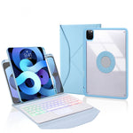 Custodia con tastiera Bluetooth e touchpad per iPad 10.2, Air 11
