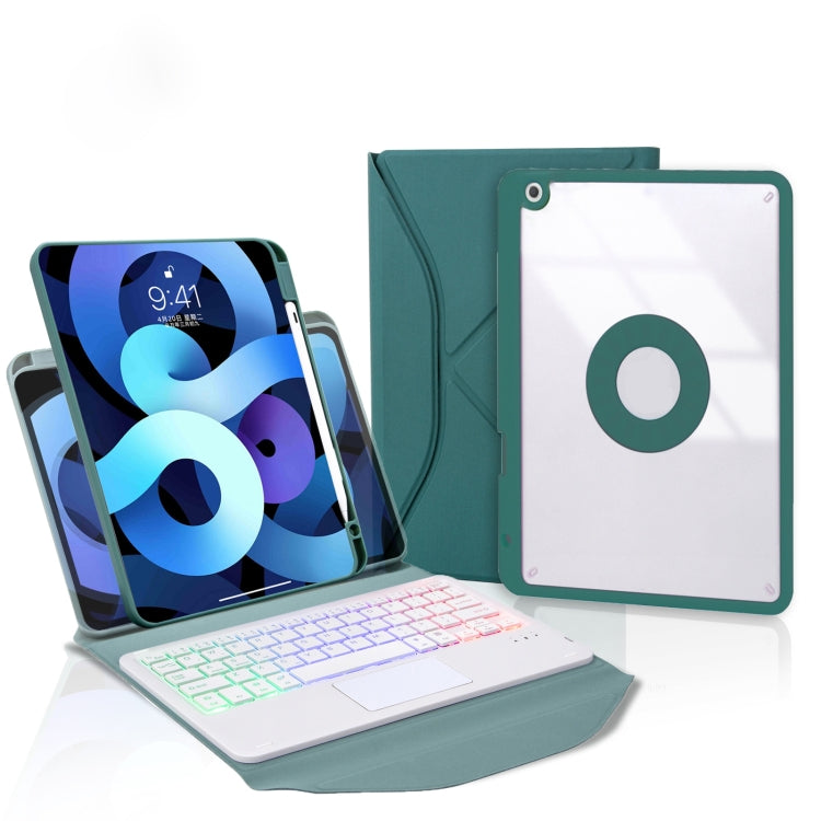 Custodia con tastiera Bluetooth e touchpad per iPad 10.2, Air 11