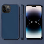 Custodia antiurto satinata traslucida per iPhone 14