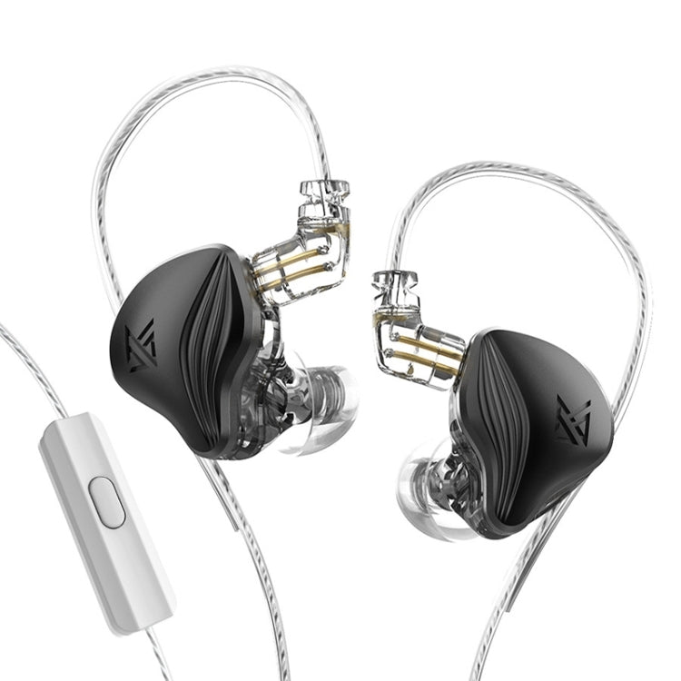 KZ-ZEX Cuffie per musica sportiva in-ear elettrostatica dinamica, With Microphone, Without Microphone