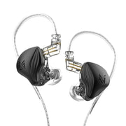 KZ-ZEX Cuffie per musica sportiva in-ear elettrostatica dinamica, With Microphone, Without Microphone