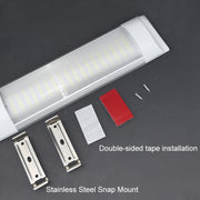 2 PCS ZS-3331 12-80V Barra luminosa per cabina con luce a cupola per camper 84LED ad alta luminosità, ZS-3331