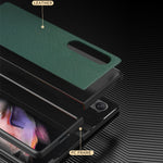 Custodia protettiva pieghevole per telefono con motivo incrociato, For Samsung Galaxy Z Fold4 5G