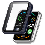 Custodia per orologio integrata in PC + vetro temperato, For Huawei Watch Fit 2 / Fit 2 Active