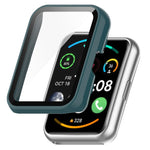 Custodia per orologio integrata in PC + vetro temperato, For Huawei Watch Fit 2 / Fit 2 Active