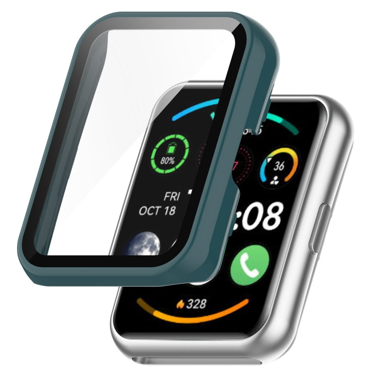 Custodia per orologio integrata in PC + vetro temperato, For Huawei Watch Fit 2 / Fit 2 Active