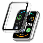 Custodia per orologio integrata in PC + vetro temperato, For Huawei Watch Fit 2 / Fit 2 Active