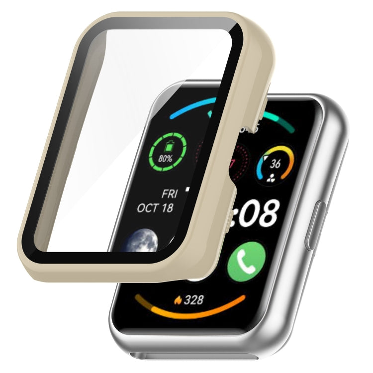 Custodia per orologio integrata in PC + vetro temperato, For Huawei Watch Fit 2 / Fit 2 Active