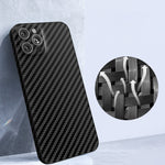 Custodia PC fibra di carbonio per iPhone 14 Pro Max